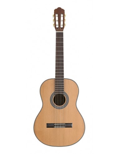 4/4 classical guitar with solid cedar...