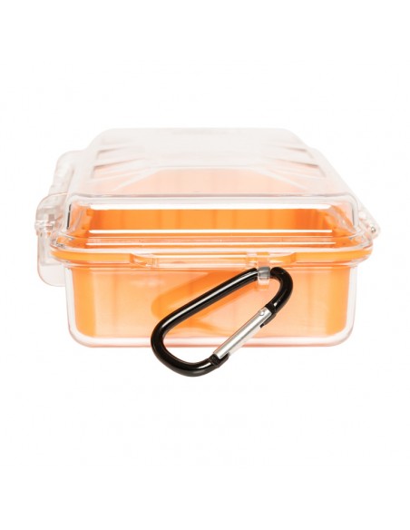 Water- and dustproof mini universal transport case with rubber lining