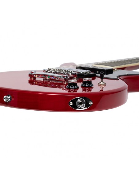 Electric guitar, Silveray series, DC model, with solid mahogany body and double cutaway