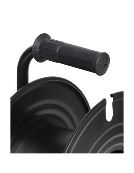 Metal cable drum