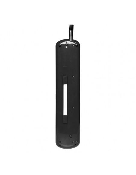 Black plastic melodica with 37 keys and black bag