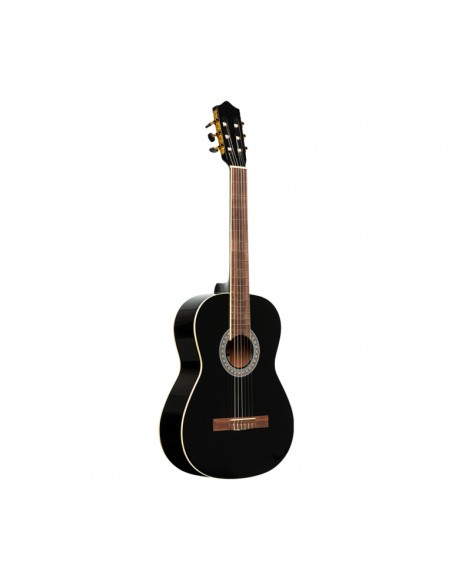 SCL60 classical guitar with spruce top, black