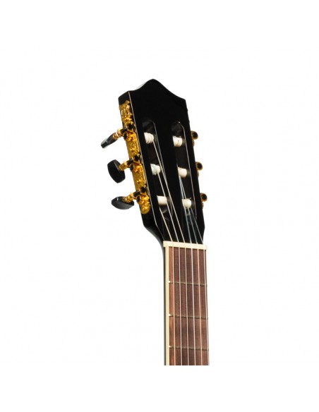 SCL60 classical guitar with spruce top, black