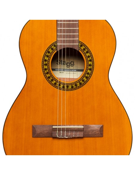 SCL60 3/4 classical guitar with spruce top, natural colour