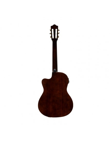 SCL60 cutaway acoustic-electric classical guitar with B-Band 4-band EQ, natural colour