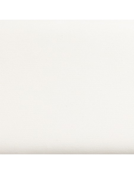 Matt white piano bench with white velvet top