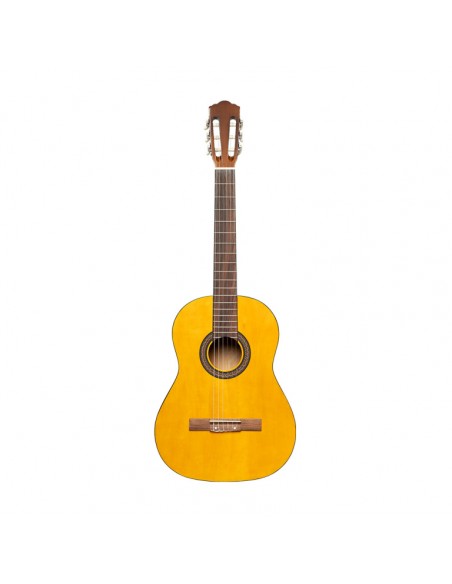 4/4 classical guitar with linden top, natural colour
