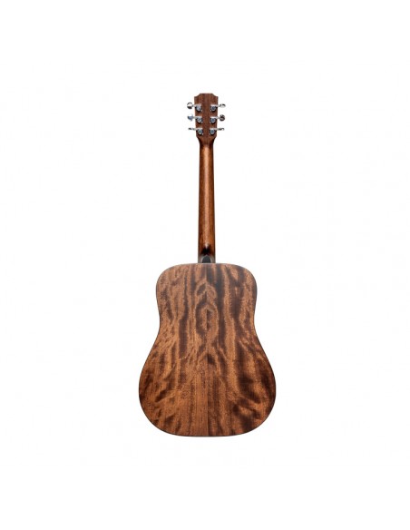 Acoustic dreadnought guitar with solid mahogany top, Dovern series