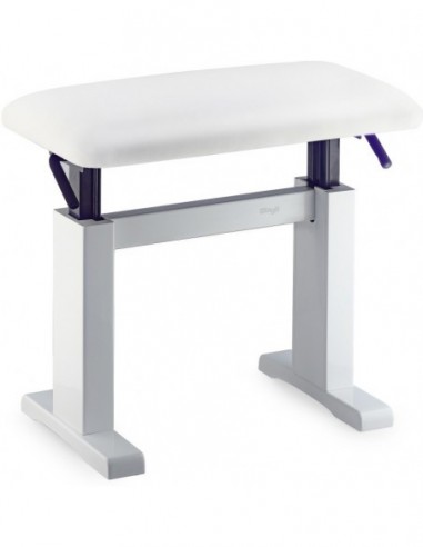 Highgloss white hydraulic piano...