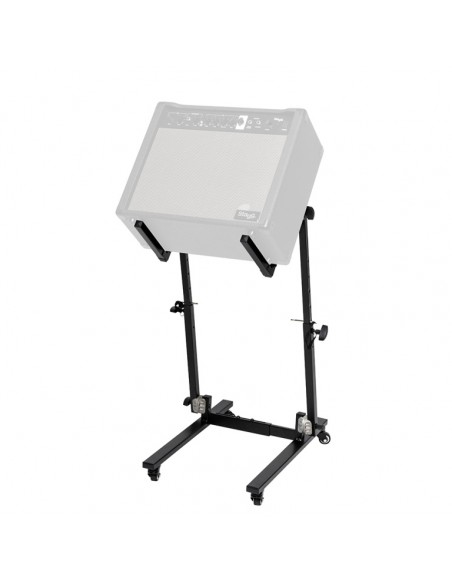 Stand for amplifier and accessories, foldable