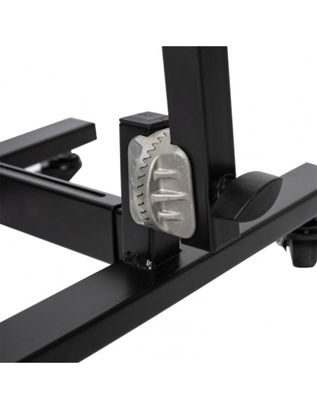 Stand for amplifier and accessories, foldable
