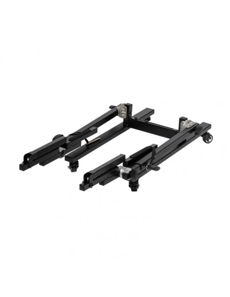 Stand for amplifier and accessories, foldable