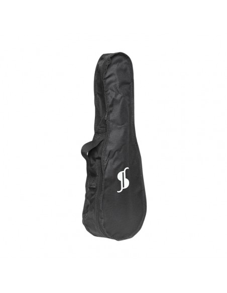Acoustic-electric soprano ukulele with sapele top and gigbag