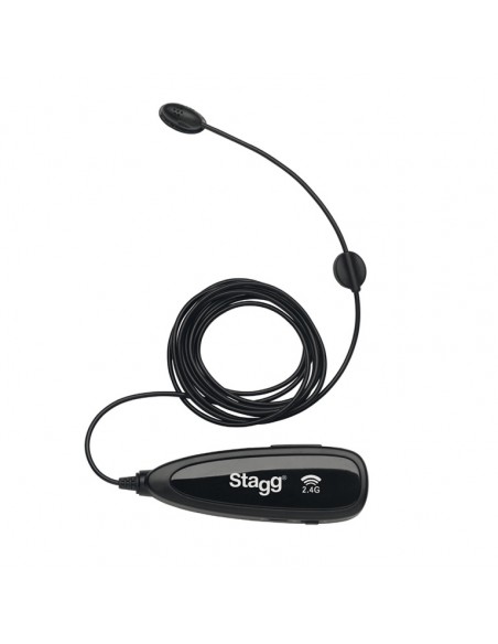 Wireless surface microphone set (with transmitter and receiver)