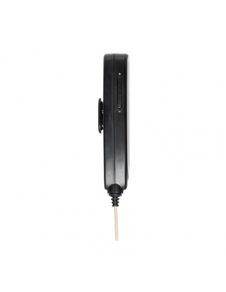 Beige wireless headset microphone set (with transmitter and receiver)