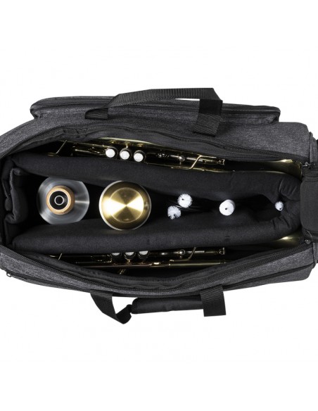 Bag for 3 trumpets, black
