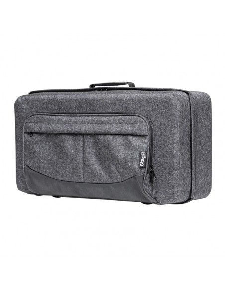 Soft case for trumpet, grey