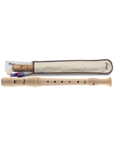 Soprano recorder, Baroque fingering,...