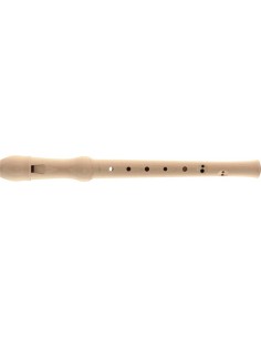 Maple soprano recorder with...