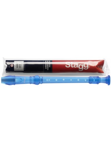 Soprano recorder with baroque...