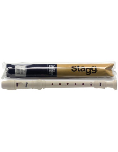 Soprano recorder with baroque...