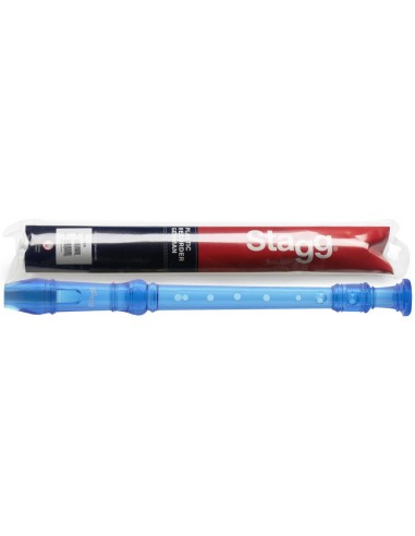 Soprano recorder with German...