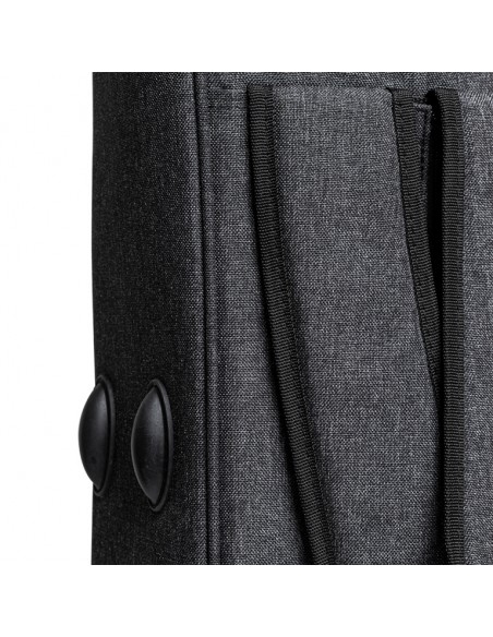 Soft bag for tenor saxophone, grey