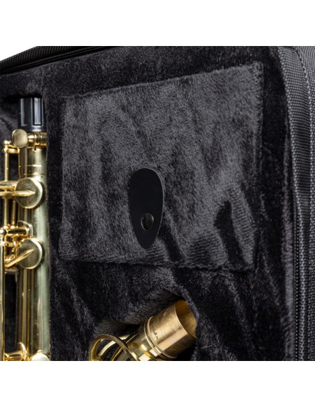 Soft case for tenor saxophone, black