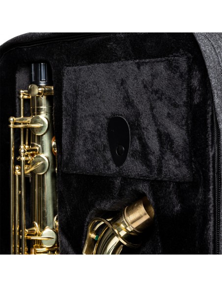 Soft cas fore tenor saxophone, grey