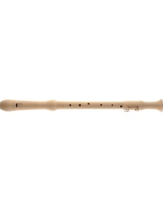 Maple tenor recorder with...