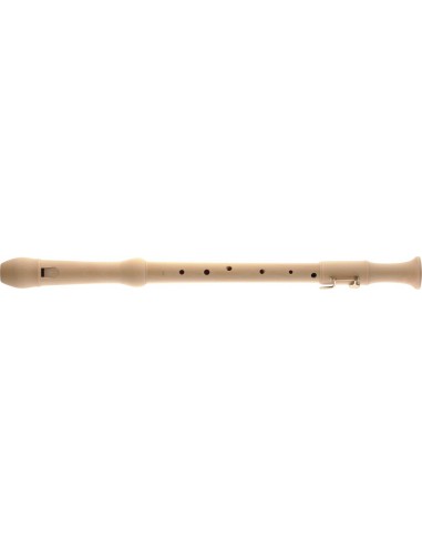 Maple tenor recorder with German...