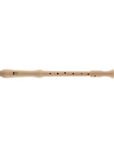Maple alto recorder with German...