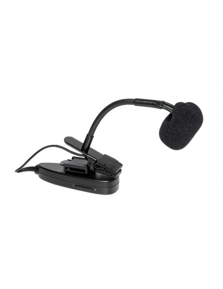 Wireless saxophone microphone set (with transmitter and receiver)