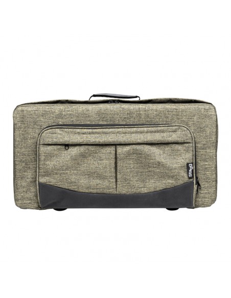 Soft case for trumpet, bright green