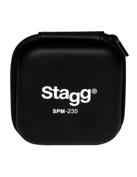 High-resolution, sound-isolating in-ear monitor, transparent