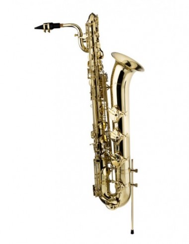 Eb Baritone Saxophone, with flight case