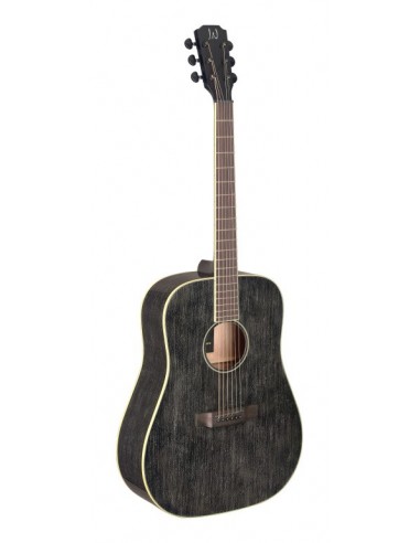 Acoustic dreadnought guitar with...