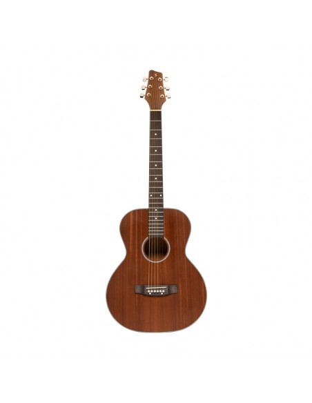 Acoustic auditorium guitar, sapele, natural finish