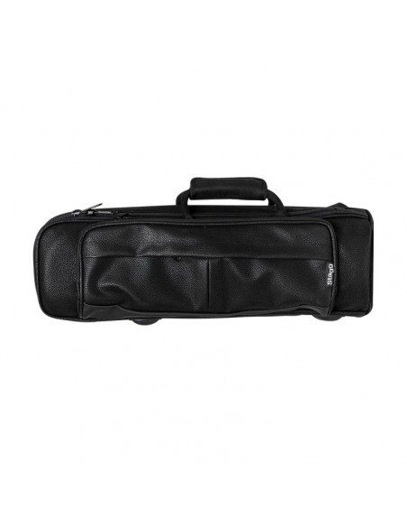 Bag for trumpet, faux leather, black