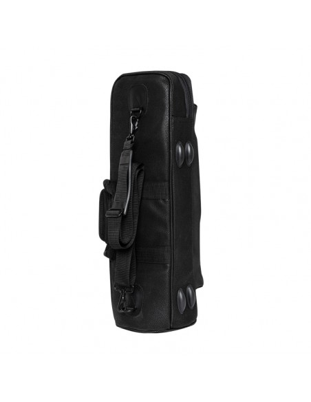 Bag for trumpet, faux leather, black