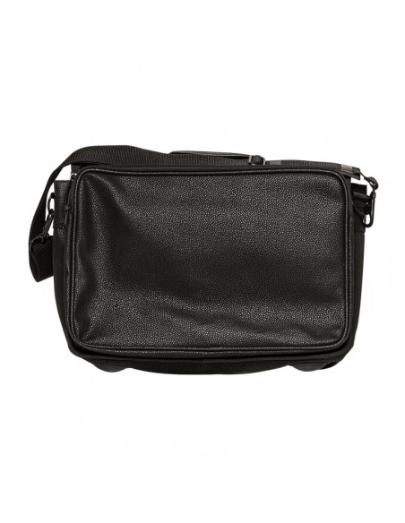 Soft bag for clarinet, faux leather, black