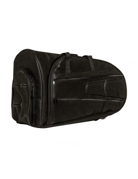 Bag for euphonium, faux leather, black