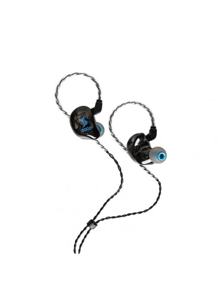 High resolution, 4 drivers, sound isolating earphones