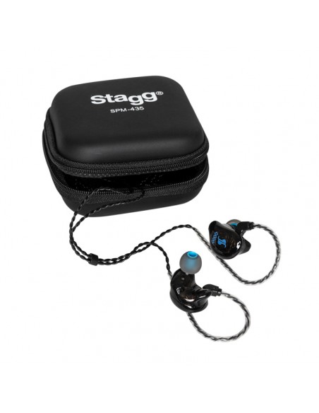 High resolution, 4 drivers, sound isolating earphones