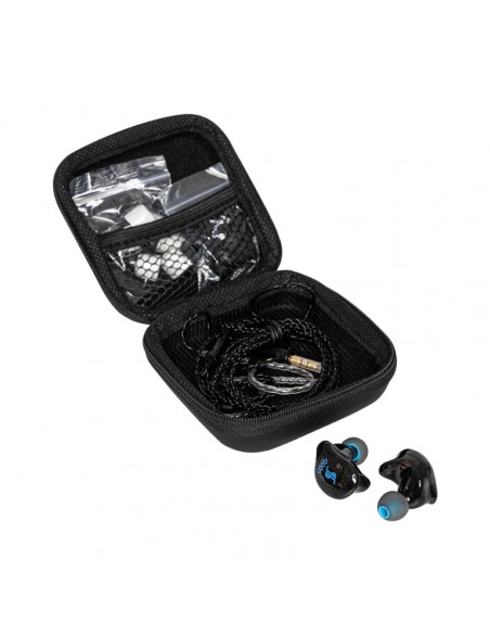 High resolution, 4 drivers, sound isolating earphones