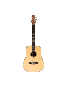 Acoustic dreadnought travel guitar, spruce, natural finish 2