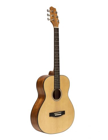Acoustic auditorium guitar, spruce, natural finish