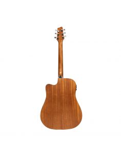Electro-acoustic dreadnought guitar with cutaway 2
