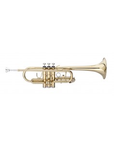 C Trumpet, ML-bore, Brass...