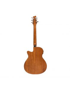 ElElectro-acoustic auditorium guitar with cutaway 2